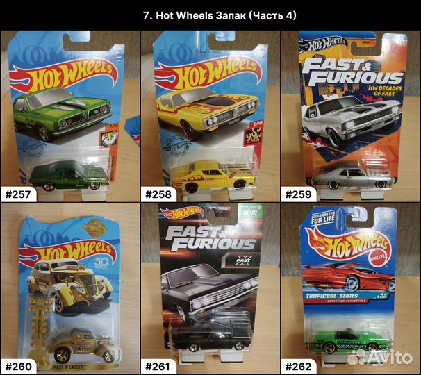 Hot Wheels Распак (Часть 4)
