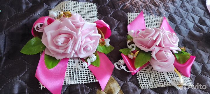 Кольца на машину свадебные