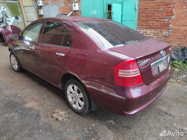 Разбор на запчасти Lifan Solano седан LF481Q3 2012