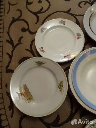 Тарелки бу времён СССР разные