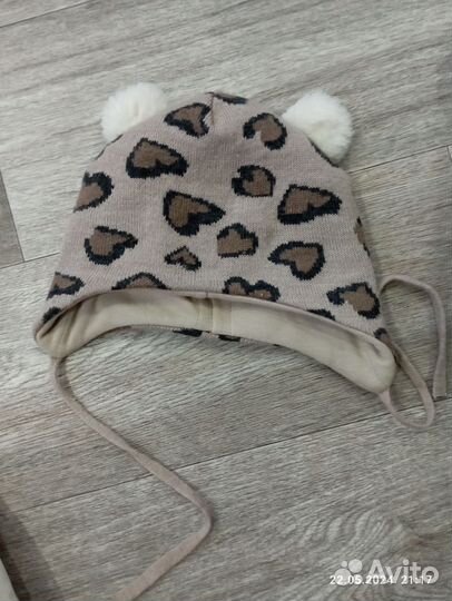 Комбинезон демисезонный +шапка