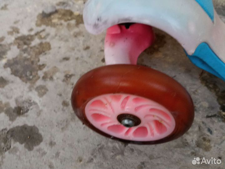 Самокат детский трехколесный