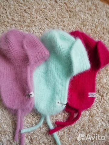 Шапка ушанка ручная работа