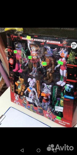 Игрушка Аниматроники глемрок фнаф 9