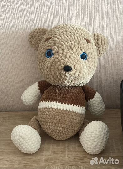 Мишка Тедди вязаный