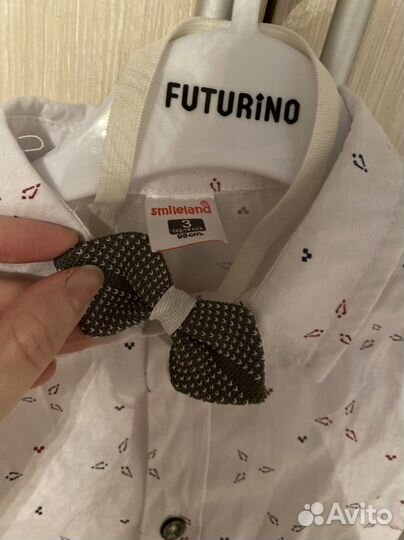 Рубашка с бабочкой на мальчика