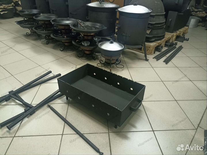 Мангал 3мм под казан разборный