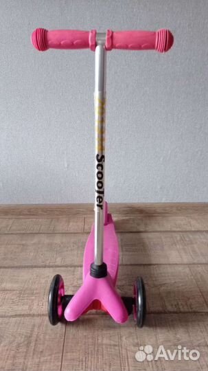 Самокат детский трехколесный бу
