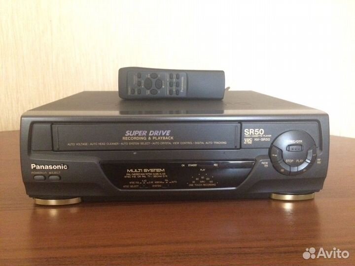 Видеомагнитофон panasonic nv-sr50