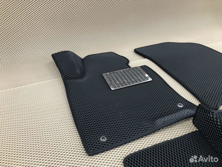 Коврики EVA (ева) на Kia Optima 4 + подпятник