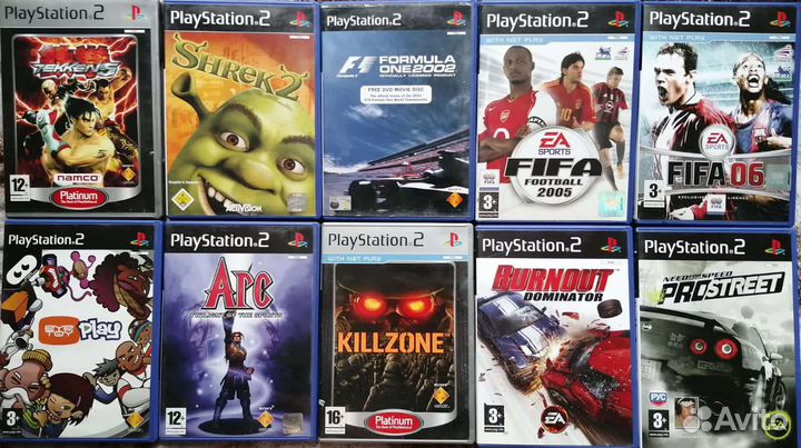 Игры Ps2 лицензия