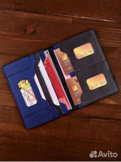 Обложка трансформер для документов из кожи