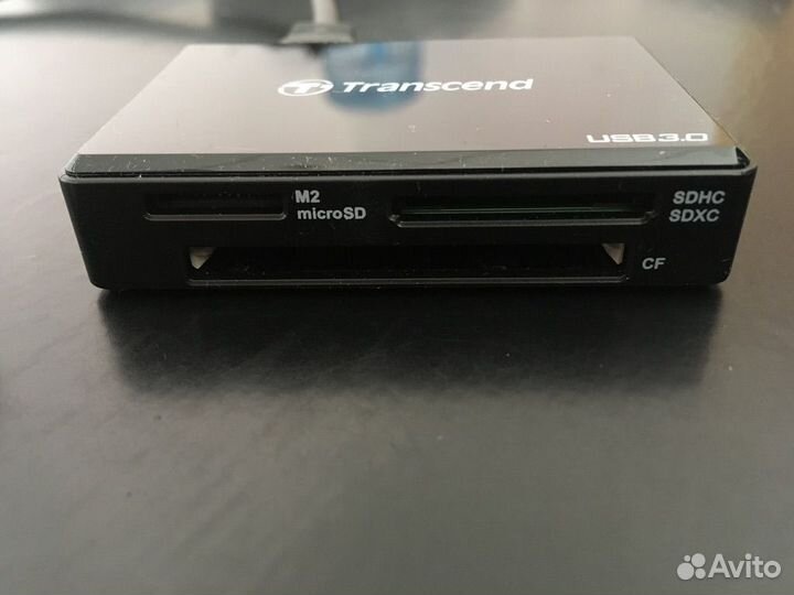 Картридер USB 3.0 Transcend