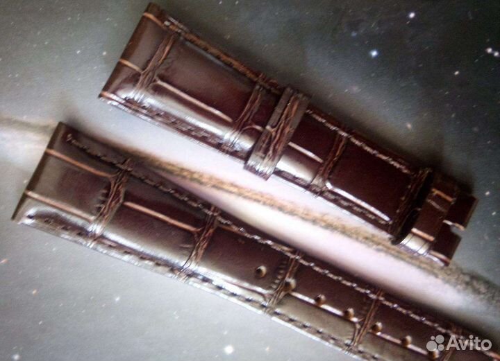 Хендмейд коричневый ремешок Breguet 21-16 21мм