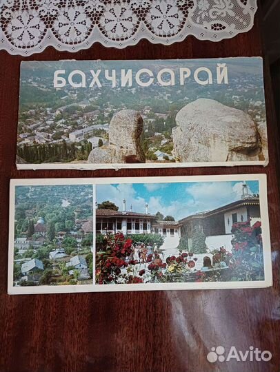 Открытки СССР наборы, буклет