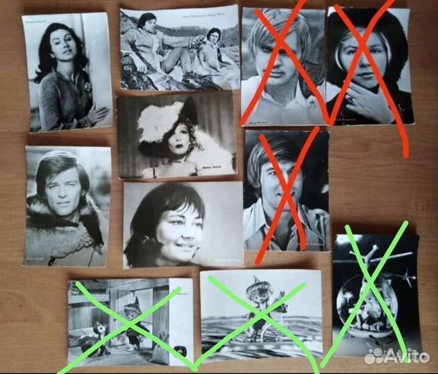 Открытки артисты гдр и СССР, Индейцы/машины гдр