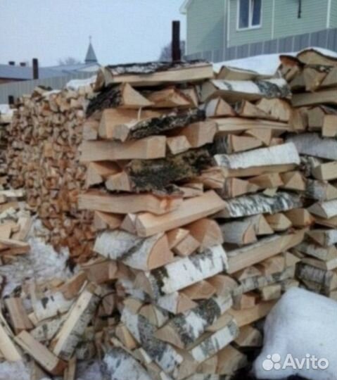 Дрова колотые