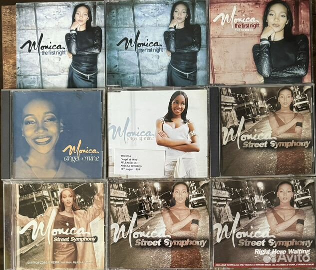 Monica, Lil' Mo CD коллекции