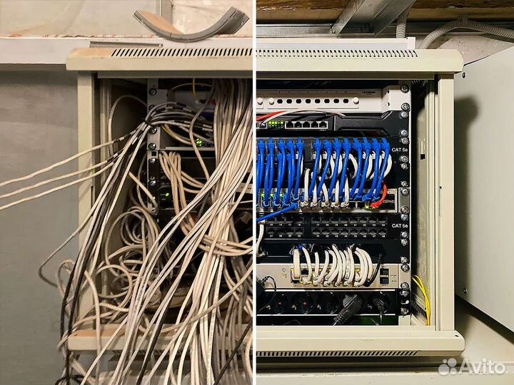 Монтаж интернет и тв кабеля