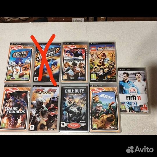 Игры на Sony Psp