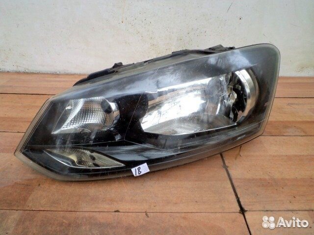 Фара левая на volkswagen polo