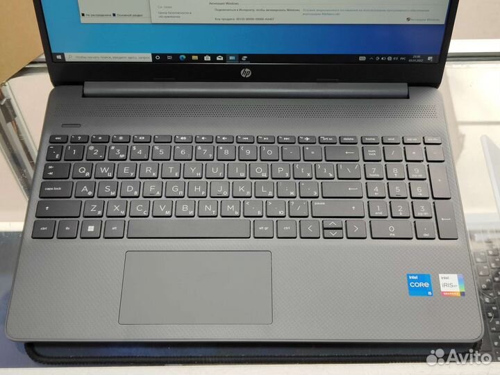 Новый ноутбук hp i5/16gb/512gb 15s-fq5029ci