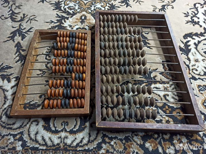 Счеты старинные дерево
