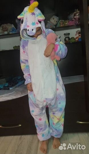 Кигуруми единорог р.128-140