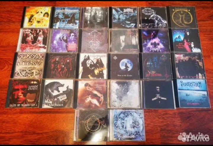 CD диски Блэк/ Дэт Метал