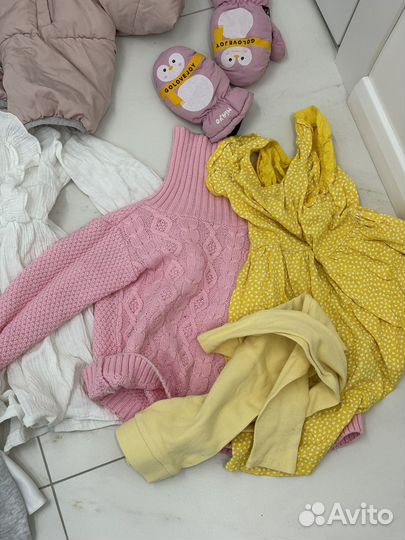 Одежда на девочку 92 98 пакетом