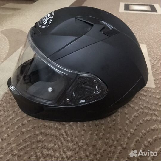 Шлем Airih для мотоцикла черный