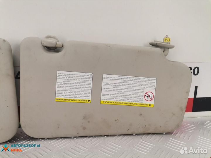 Козырек солнцезащитный Nissan Juke YF15 2011