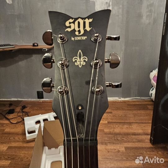 Электро гитара schecter SGR S-1 BLK