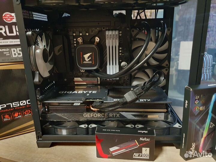 Игровой компьютер RTX 4070 ti. Ryzen5 5600.ddr4 32
