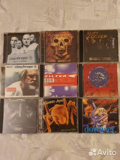 CD диски фирменные рок