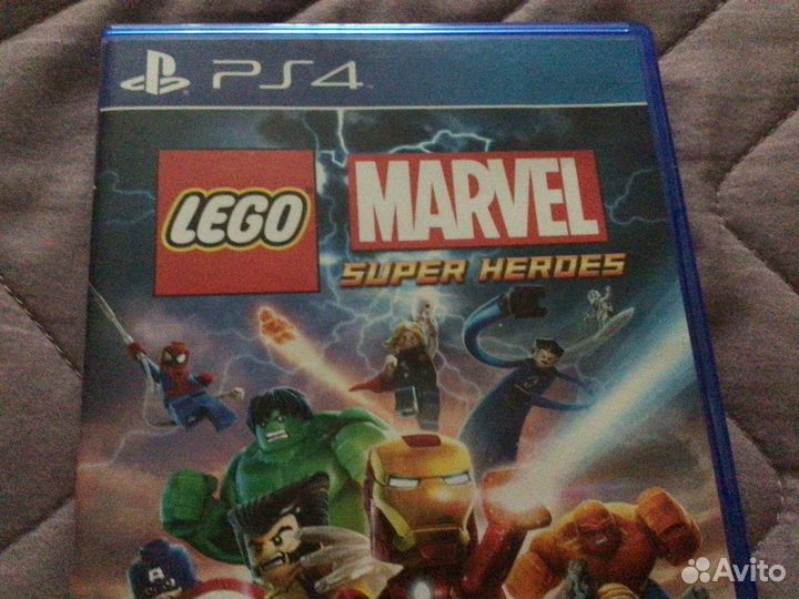 Диск lego marvel на ps4