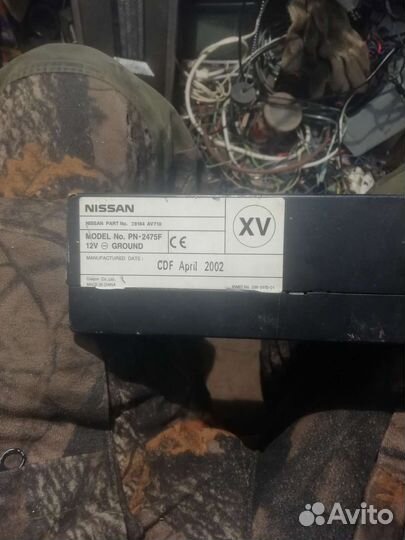 Cd чейнджер nissan