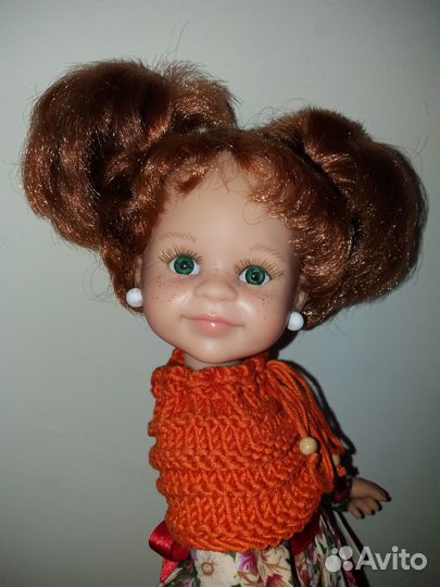 Кукла Клео белочка рыжуля