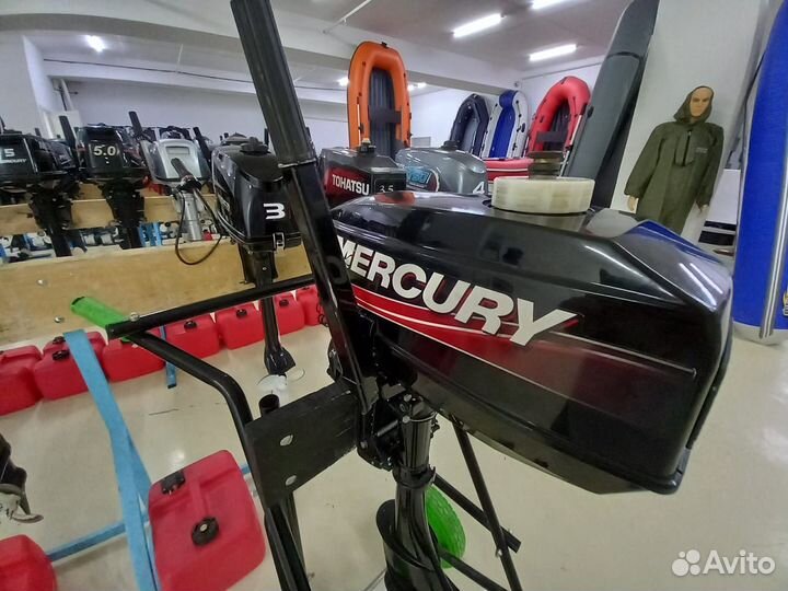 Лодочный мотор Mercury (Меркури) 3.3 л.с. Б/У