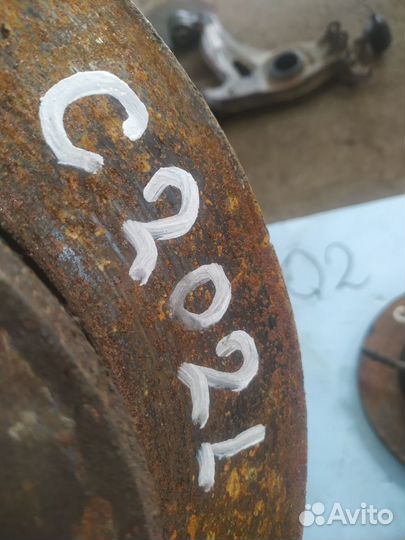 Передние тормозные диски, суппорта C 202