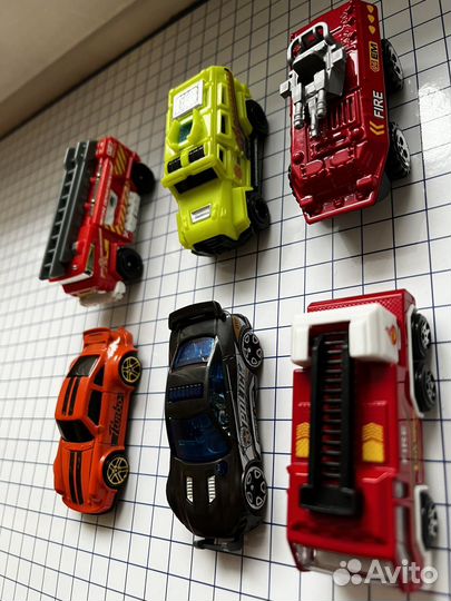Детские машинки игрушки металлические