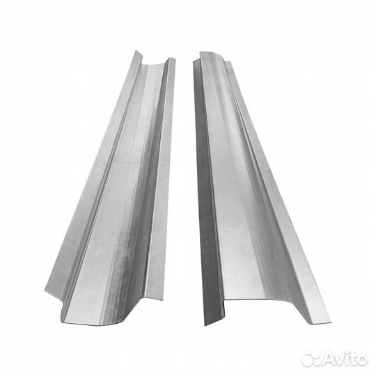 Пороги для Skoda Fabia 2, комплект