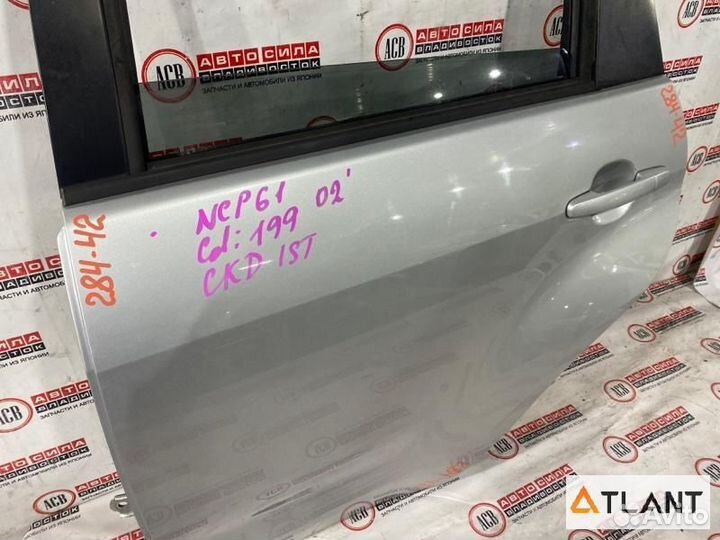 Дверь задний левый toyota IST