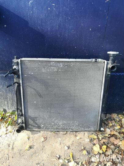Радиатор охлаждения hyundai santa fe
