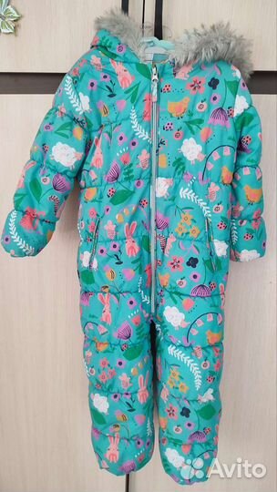 Зимний комбинезон для девочки