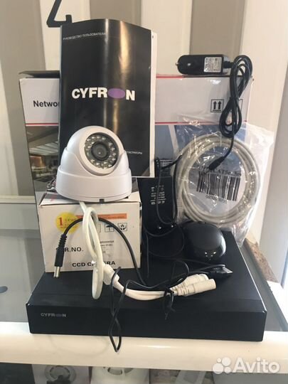 Комплект видеонаблюдения ip 1мр