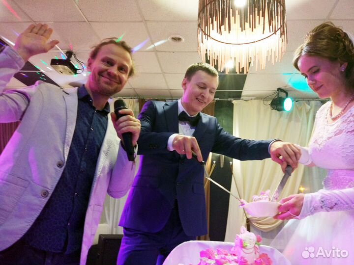 Ведущий-тамада,певец + музыка, свет