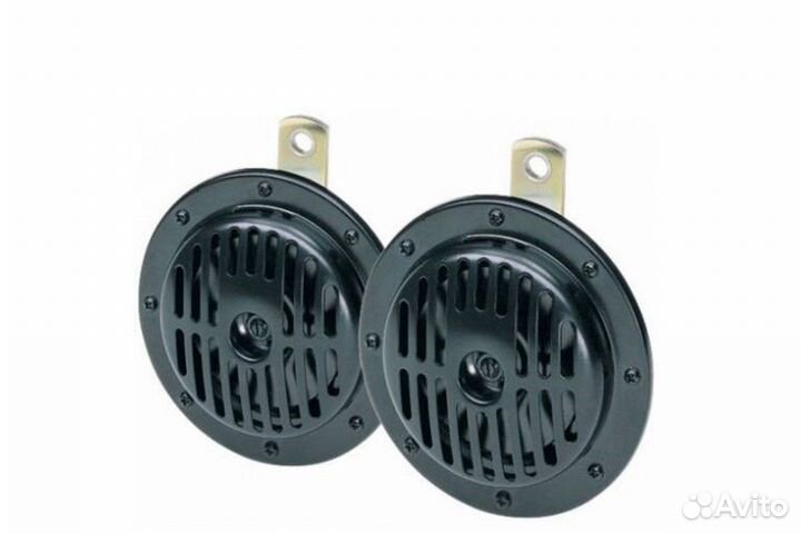 Сигнал звуковой аналог Хелла Хром / Черный