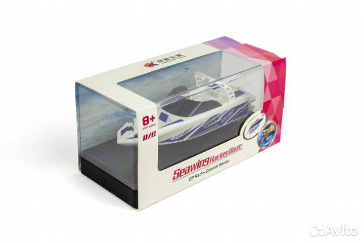 Радиоуправляемый мини катер 2.4G - 3326M-white