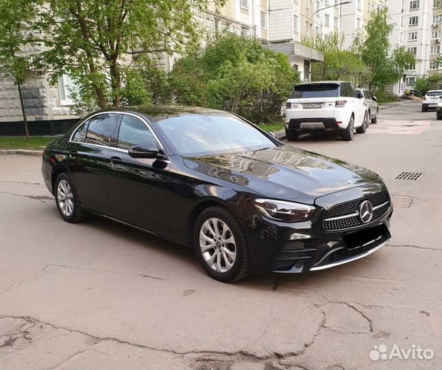 Персональный водитель на Mercedes e class